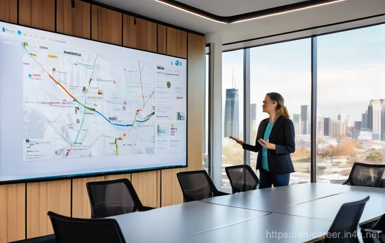 UX UI 디자이너 진로 - **Prompt: AI as a Creative Design Ally**
A futuristic and sleek design studio, illuminated by so... UX UI 디자이너 진로 - **Prompt: AI as a Creative Design Ally**
A futuristic and sleek design studio, illuminated by so...